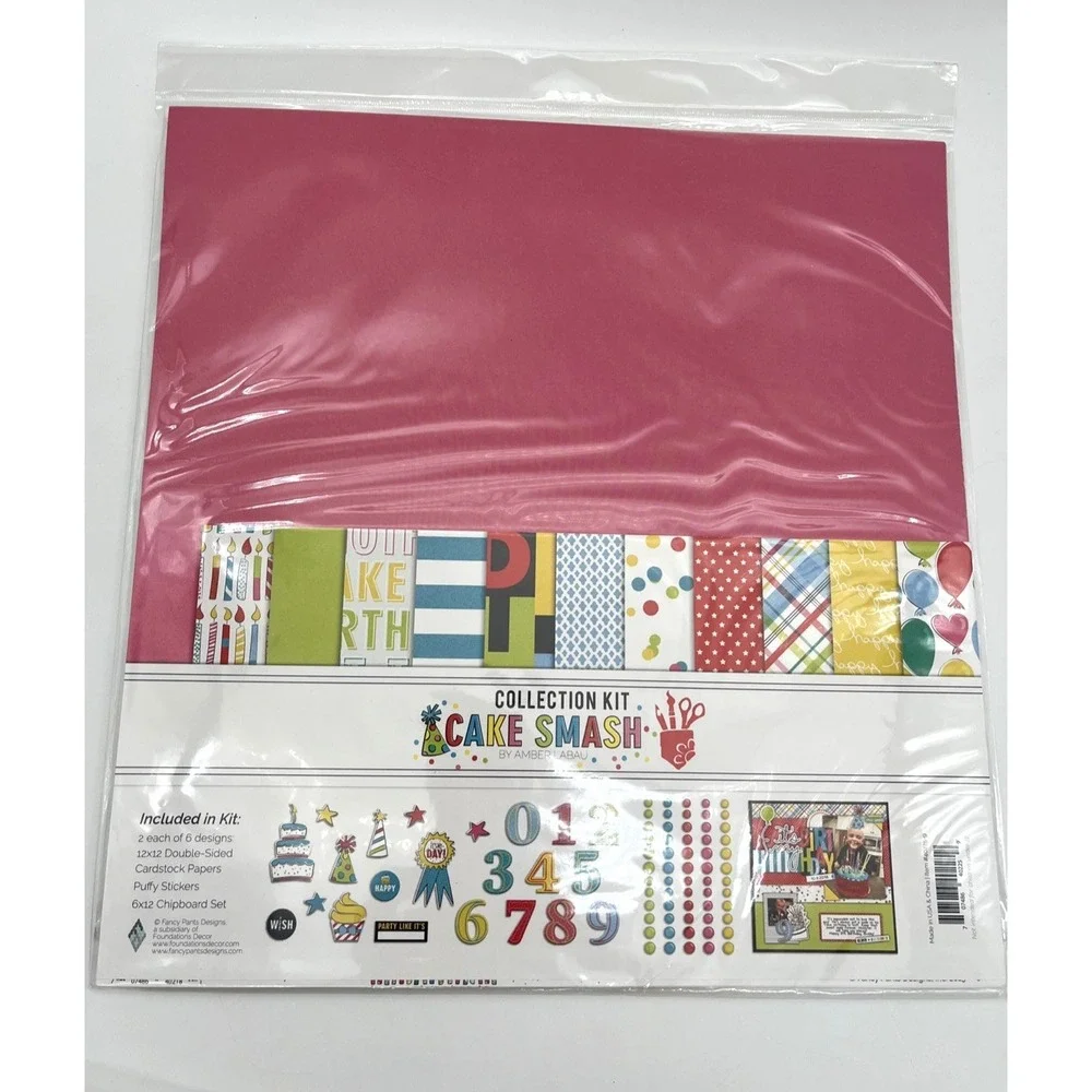 Scrapbooking Kit Craft Lot Echo Park Simple Stories Teresa Collins & More